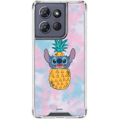 Disney Lilo and Stitch Pineapple Stitch Moto G Play 5G (2025) Clear Case