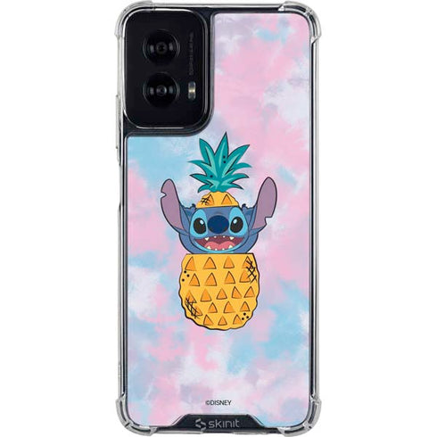 Disney Lilo and Stitch Pineapple Stitch Moto G Power 5G (2024) Clear Case