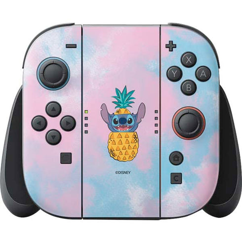 Disney Lilo and Stitch Pineapple Stitch Nintendo Skins