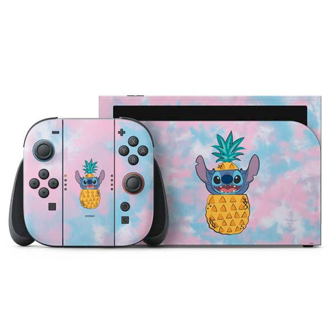 Disney Lilo and Stitch Pineapple Stitch Nintendo Skins