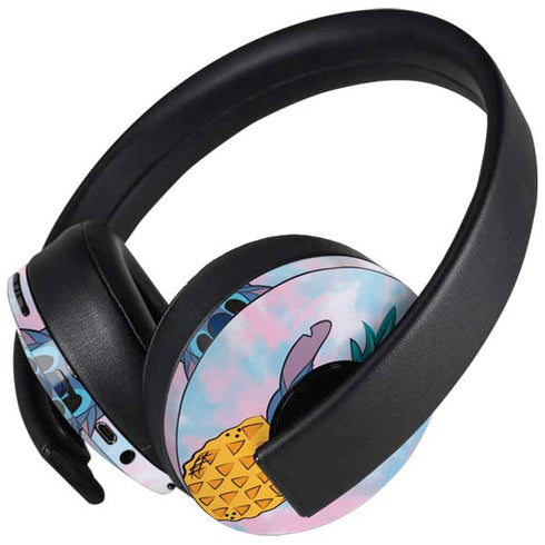 Disney Lilo and Stitch Pineapple Stitch PlayStation 4 Gold Wireless Headset Skin
