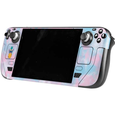 Disney Lilo and Stitch Pineapple Stitch Steam Deck Handheld Gaming Computer OLED Skin