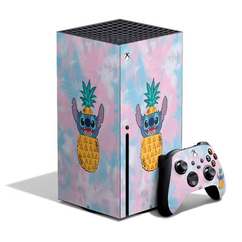 Disney Lilo and Stitch Pineapple Stitch Xbox Series X Bundle Skin