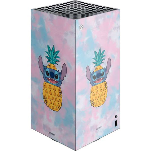 Disney Lilo and Stitch Pineapple Stitch XBox Series X Digital Edition Console Skin