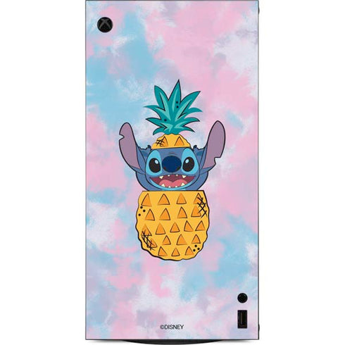 Disney Lilo and Stitch Pineapple Stitch XBox Series X Digital Edition Console Skin