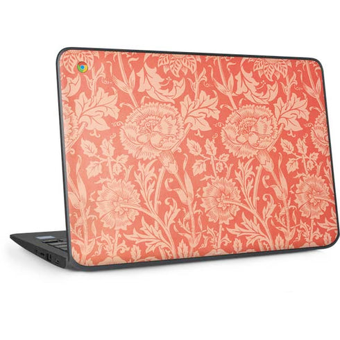 Pink & Rose by William Morris HP Chromebook Skin