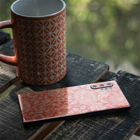 Pink & Rose by William Morris Galaxy Note 10 Plus Skin