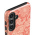 Pink & Rose by William Morris Galaxy S25 Impact Case