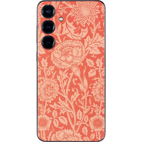 Pink & Rose by William Morris Galaxy S24 Skin