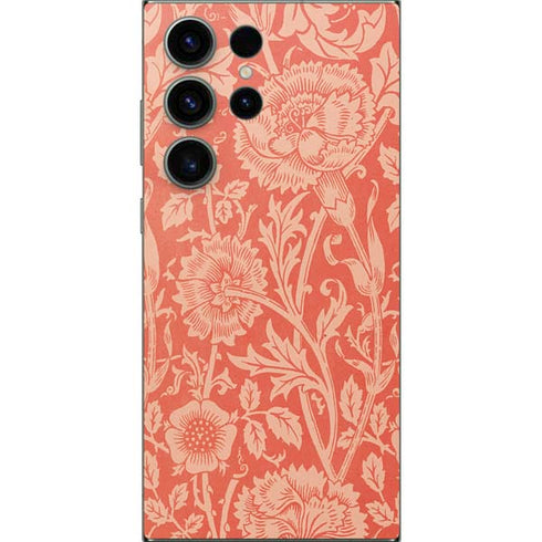 Pink & Rose by William Morris Galaxy S25 Ultra Skin