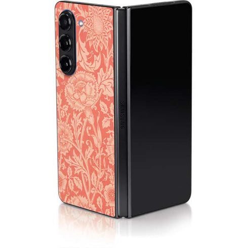 Pink & Rose by William Morris Galaxy Z Fold5 5G Skin
