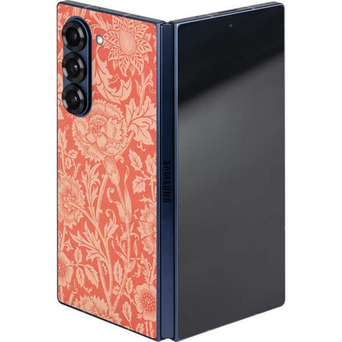 Pink & Rose by William Morris Galaxy Z Fold6 Skin
