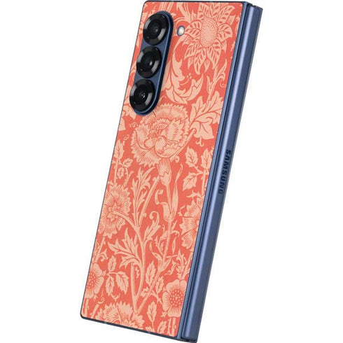 Pink & Rose by William Morris Galaxy Z Fold6 Skin