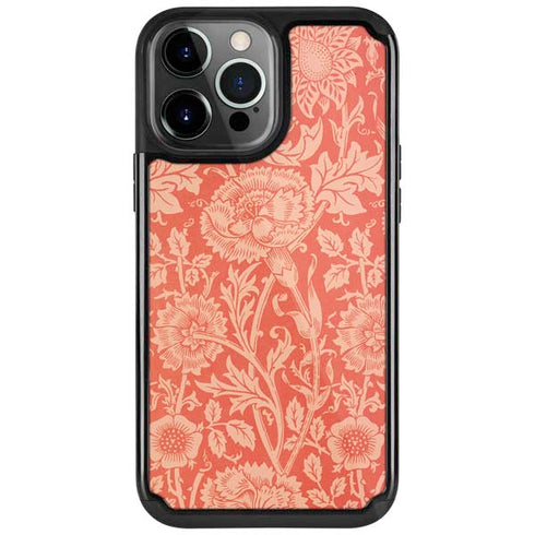 Pink & Rose by William Morris iPhone Cases