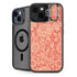 Pink & Rose by William Morris iPhone 15 Plus Kickstand Case