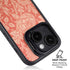 Pink & Rose by William Morris iPhone 15 Plus Kickstand Case