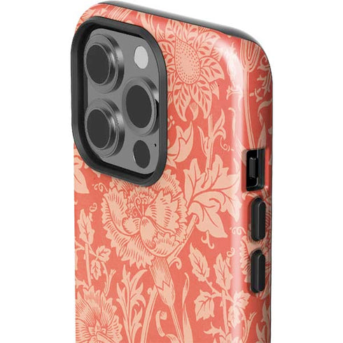 Pink & Rose by William Morris iPhone 15 Pro Impact Case