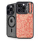 Pink & Rose by William Morris iPhone 15 Pro Max Kickstand Case