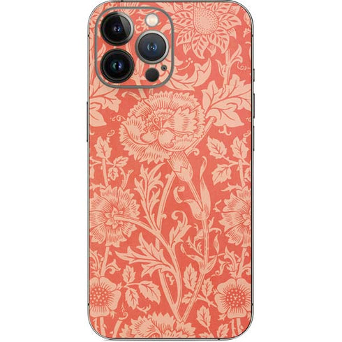 Pink & Rose by William Morris iPhone 15 Pro Max Skin