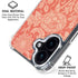 Pink & Rose by William Morris iPhone 16 Plus Clear Case