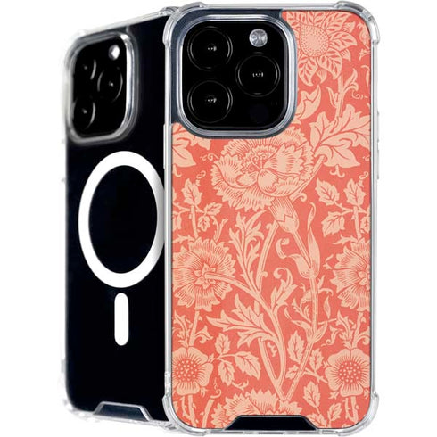 Pink & Rose by William Morris iPhone 16 Pro MagSafe Case