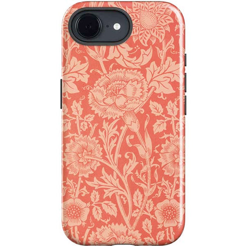 Pink & Rose by William Morris iPhone 16e Impact Case