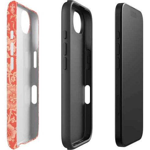 Pink & Rose by William Morris iPhone 16e Impact Case