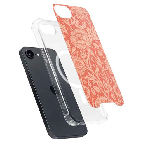 Pink & Rose by William Morris iPhone 16e MagSafe Case