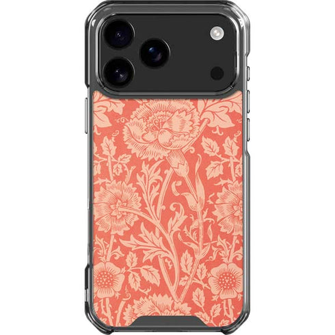 Pink & Rose by William Morris iPhone 18 Pro Max Clear Case