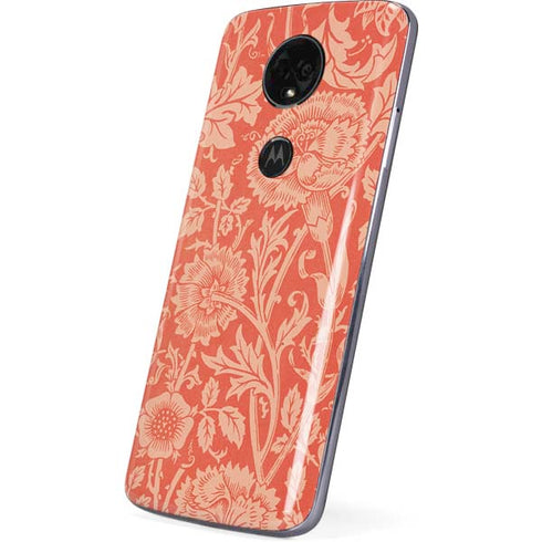 Pink & Rose by William Morris Moto E5 Plus Skin