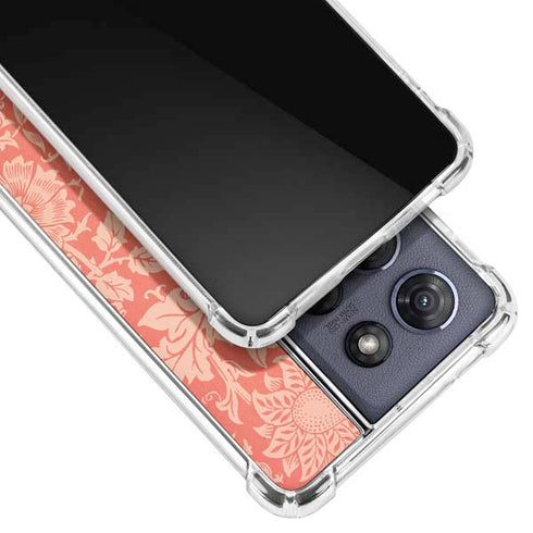 Pink & Rose by William Morris Moto G Power 5G (2025) Clear Case