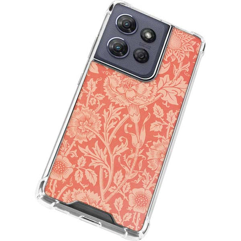 Pink & Rose by William Morris Moto G Stylus 5G (2025) Clear Case