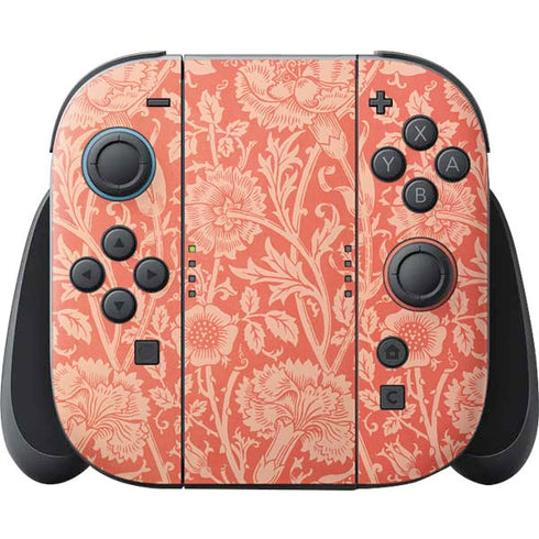 Pink & Rose by William Morris Nintendo Switch 2 (2025) Joy-Con Controller Skin