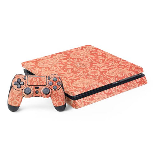 Pink & Rose by William Morris PlayStation PS4 Skins