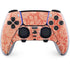William Morris Pink & Rose PS5 DualSense Edge Pro Controller Skin