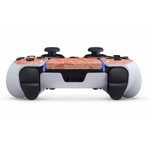 William Morris Pink & Rose PS5 DualSense Edge Pro Controller Skin
