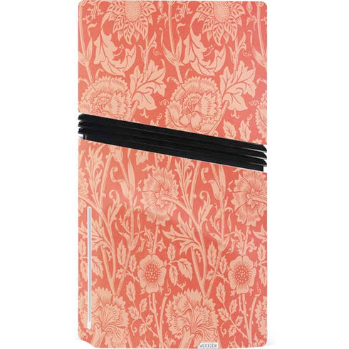 Pink & Rose by William Morris PS5 Pro Disk Console Skin