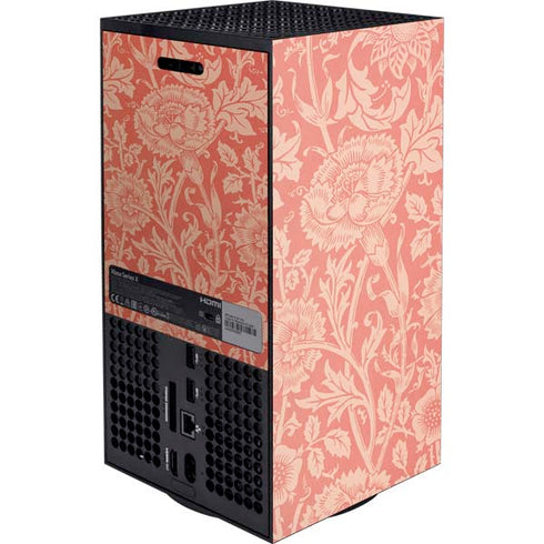 Pink & Rose by William Morris XBox Series X Digital Edition Console Skin