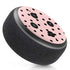 Pink and Black Polka Dots Amazon Echo Dot Skin