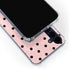 Pink and Black Polka Dots Galaxy A35 5G Clear Case