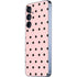 Pink and Black Polka Dots Galaxy A35 5G Skin