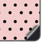 Pink and Black Polka Dots Galaxy S25 Plus Skin
