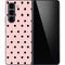Pink and Black Polka Dots Galaxy Z Fold5 5G Skin