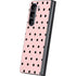 Pink and Black Polka Dots Galaxy Z Fold5 5G Skin