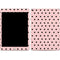 Pink and Black Polka Dots Apple iPad Skin