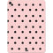 Pink and Black Polka Dots Apple iPad Air Skin