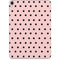 Pink and Black Polka Dots Apple iPad Pro Skin