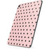 Pink and Black Polka Dots Apple iPad Pro Skin