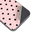 Pink and Black Polka Dots iPhone 16 Pro Max Skin