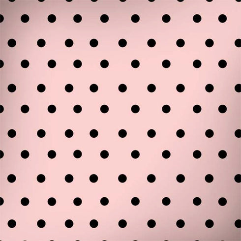 Pink and Black Polka Dots Dell Latitude Skin